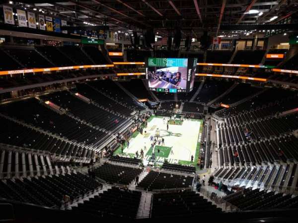 Fiserv Forum, section: 214, row: 6, seat: 10