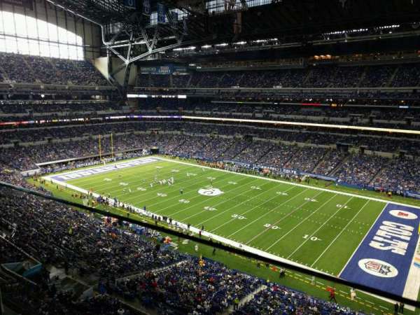 Lucas Oil Stadium, section: 508, row: 1, seat: 26
