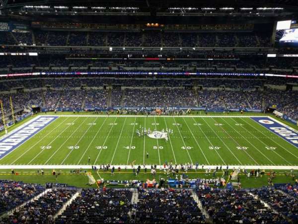 Lucas Oil Stadium, section: 515, row: 1, seat: 19