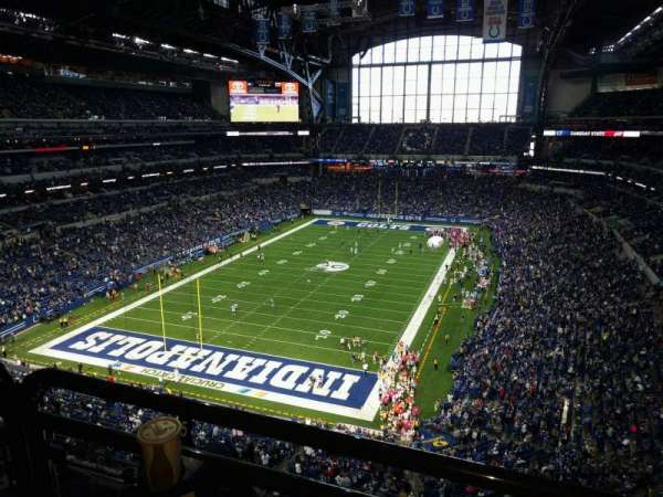 Lucas Oil Stadium, section: 524, row: 5w, seat: 4