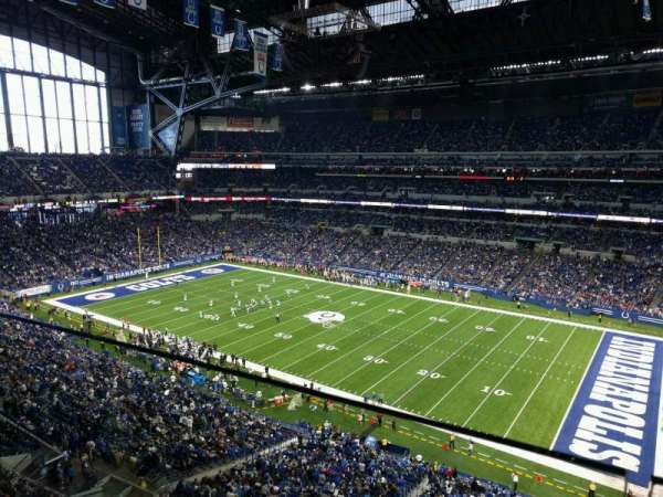 Lucas Oil Stadium, section: 536, row: 1, seat: 2