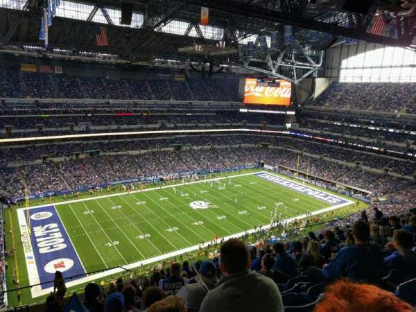 Lucas Oil Stadium, section: 644, row: 15, seat: 24