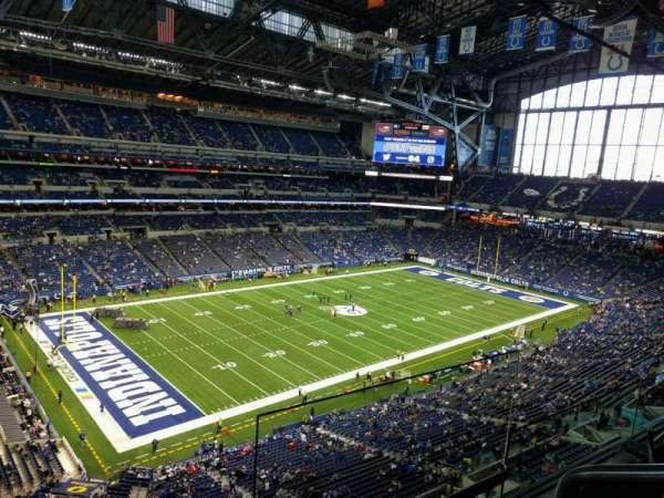Lucas Oil Stadium, section: 519, row: 2, seat: 2