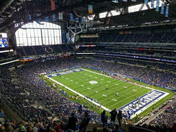 Lucas Oil Stadium, section: 633, row: 14, seat: 2