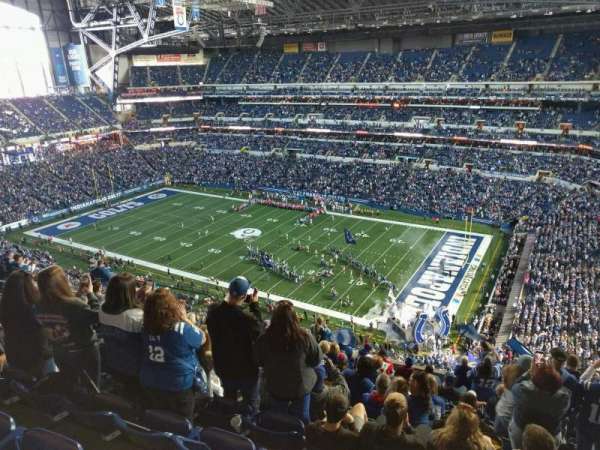 Lucas Oil Stadium, section: 635, row: 13, seat: 10