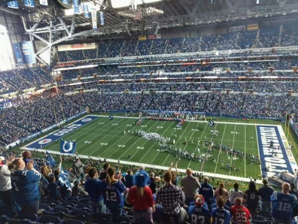 Lucas Oil Stadium, section: 637, row: 13, seat: 13