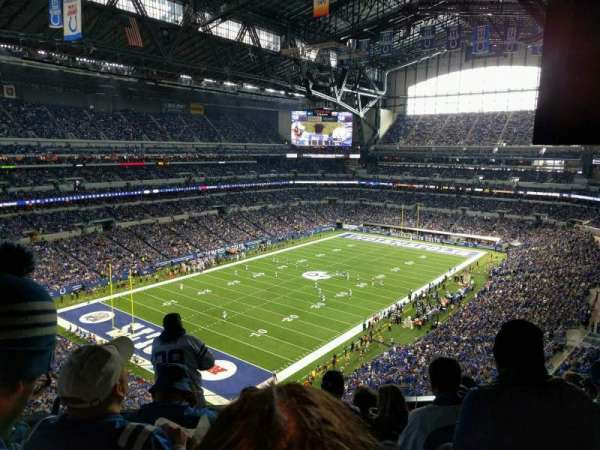 Lucas Oil Stadium, section: 547, row: sro