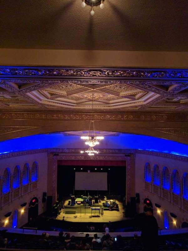 Michigan Theater, section: balcony center, row: p, seat: 107