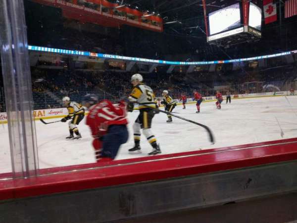 TD Coliseum, section: Old 112, row: 1, seat: 3