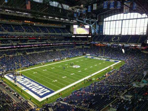 Lucas Oil Stadium, section: 520, row: 2, seat: 2