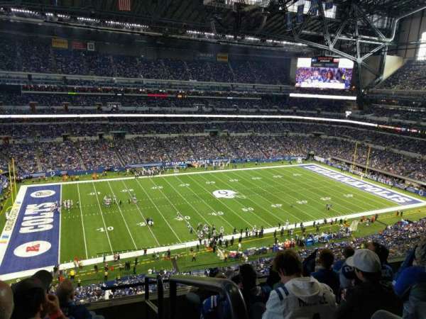 Lucas Oil Stadium, section: 544, row: 5, seat: 24