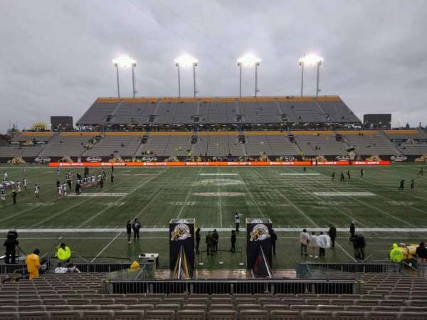 Hamilton Stadium, section: 105, row: 19, seat: 16