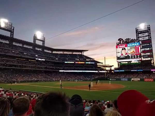Citizens Bank Park, section: 113, row: 17, seat: 5