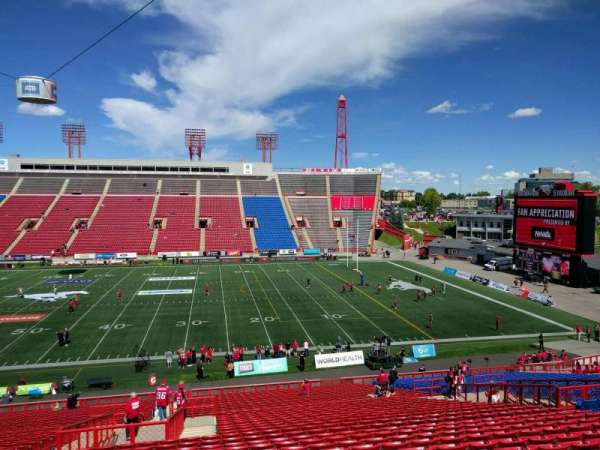 McMahon Stadium, section: f, row: 41, seat: 8