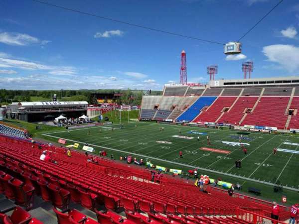 McMahon Stadium, section: d, row: 41, seat: 8
