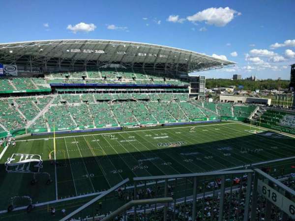 Mosaic Stadium, section: 616, row: 14, seat: 1