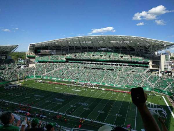 Mosaic Stadium, section: 610, row: 17, seat: 7
