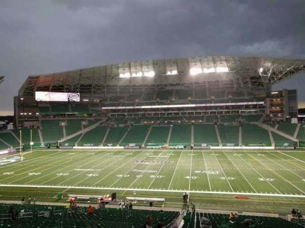 Mosaic Stadium, section: 312, row: 4, seat: 9