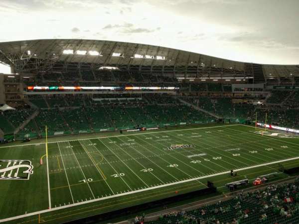 Mosaic Stadium, section: 542, row: 1, seat: 23