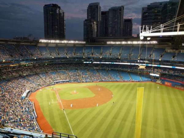 Rogers Centre, section: 508, row: 18, seat: 1