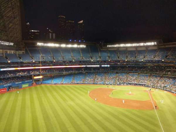 Rogers Centre, section: 540, row: 2, seat: 13