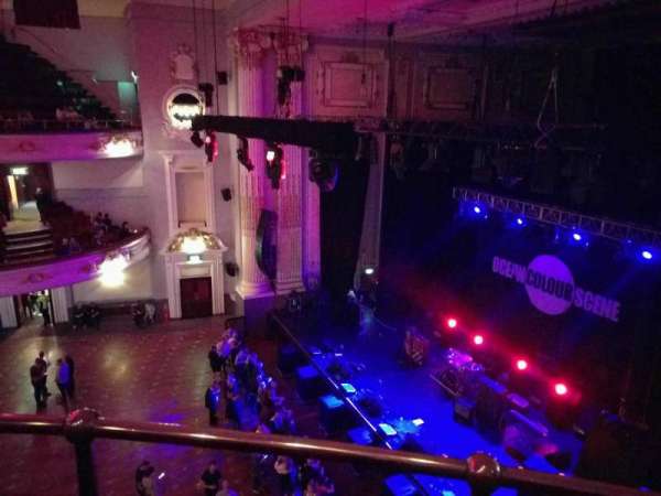 Usher Hall, section: grand circle, row: b, seat: 4