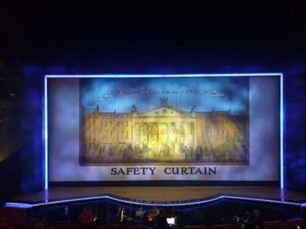 The London Palladium, section: Royal Circle, row: A, seat: 22