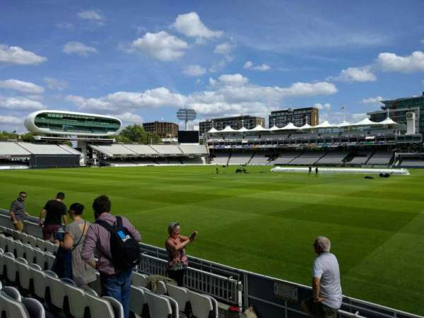 Lord's Cricket Ground, section: Grandstand A, row: 6, seat: 38