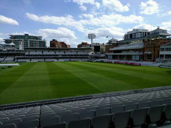 Lord's Cricket Ground, section: Grandstand A, row: 12, seat: 32