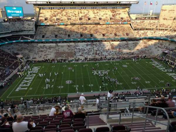 Kyle Field, section: 406, row: 10, seat: 4