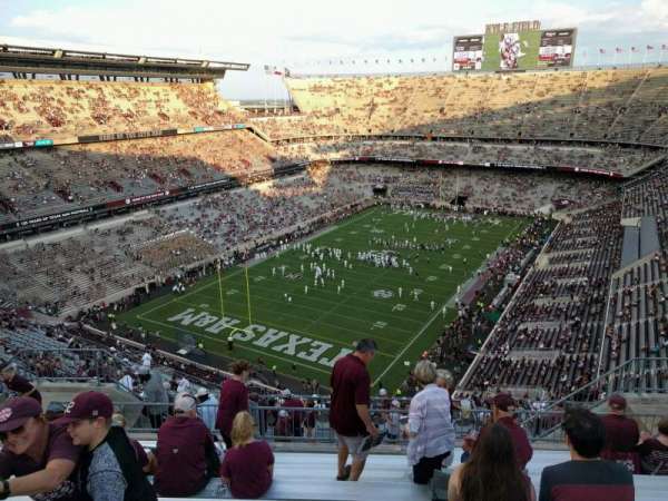 Kyle Field, section: 410, row: 10, seat: 12