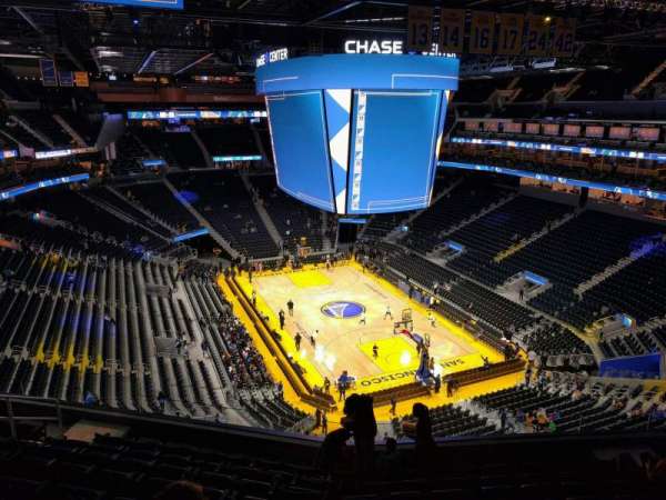 Chase Center, section: 215, row: 9, seat: 10