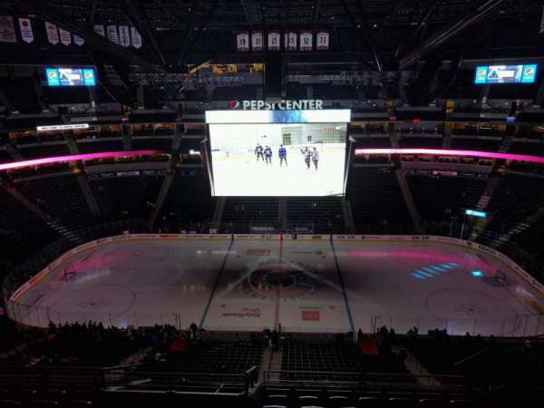Ball Arena, section: 302, row: 11, seat: 7