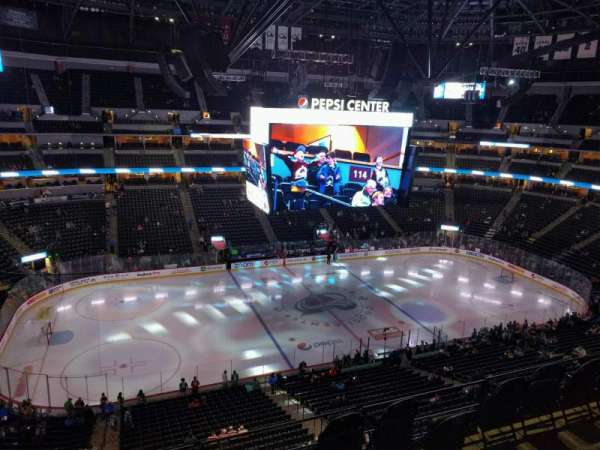 Ball Arena, section: 346, row: 6, seat: 7