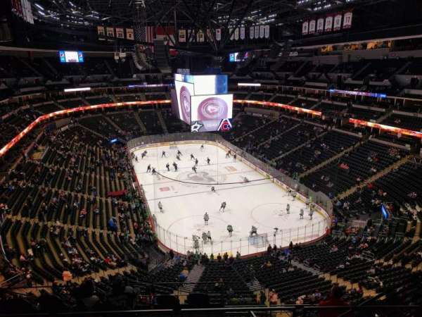 Ball Arena, section: 366, row: 9, seat: 6