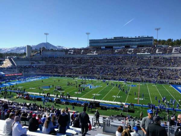 Falcon Stadium, section: m20, row: t, seat: 34