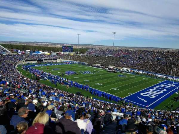 Falcon Stadium, section: m3, row: x, seat: 31
