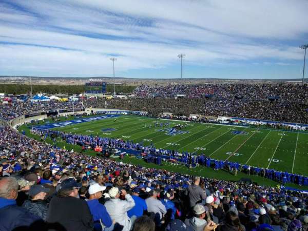 Falcon Stadium, section: m5, row: z, seat: 32