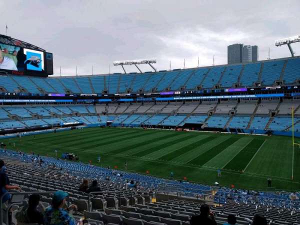 Bank of America Stadium, section: 339, row: 21, seat: 11