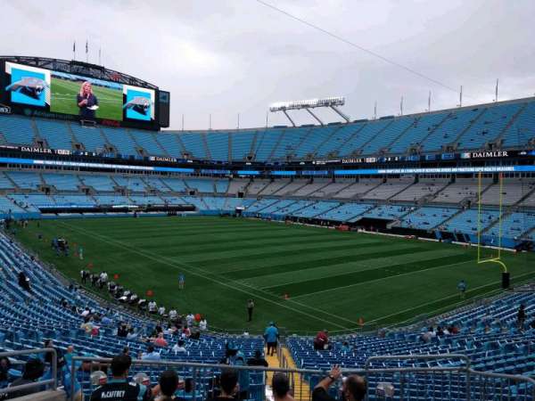Bank of America Stadium, section: 336, row: 6, seat: 5
