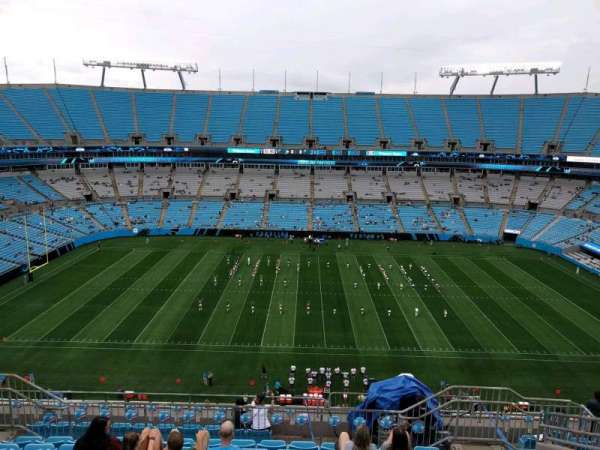 Bank of America Stadium, section: 515, row: 8, seat: 10