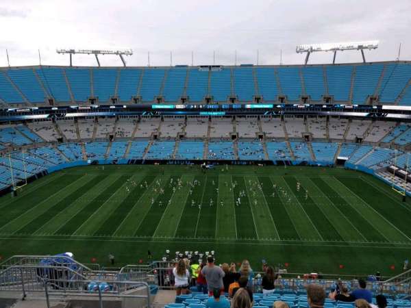 Bank of America Stadium, section: 514, row: 12, seat: 17