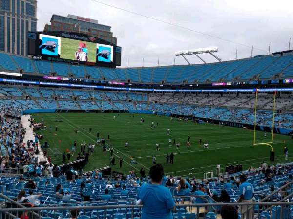 Bank of America Stadium, section: 205, row: 5, seat: 14