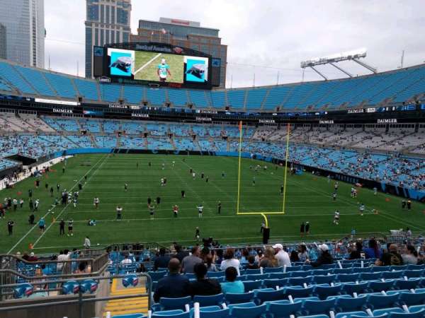 Bank of America Stadium, section: 202, row: 11, seat: 21