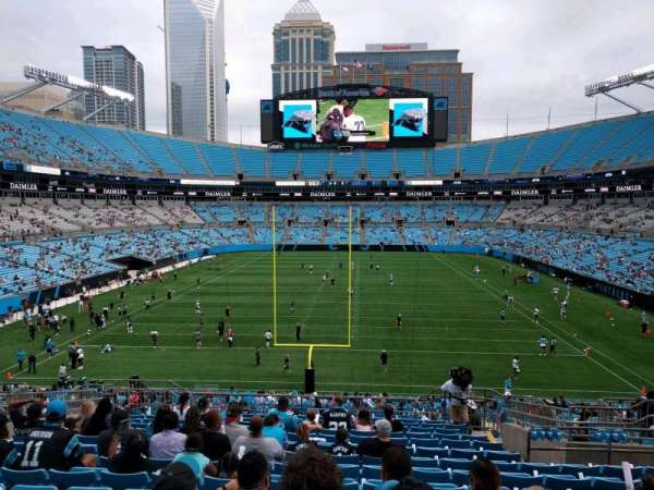 Bank of America Stadium, section: 201, row: 14, seat: 9