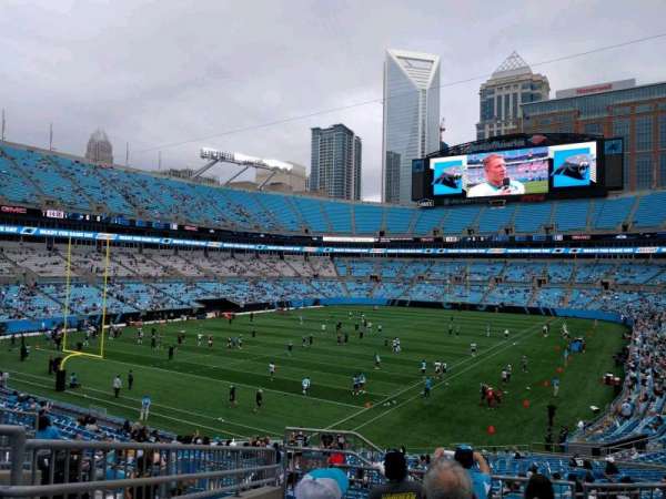 Bank of America Stadium, section: 253, row: 7, seat: 12