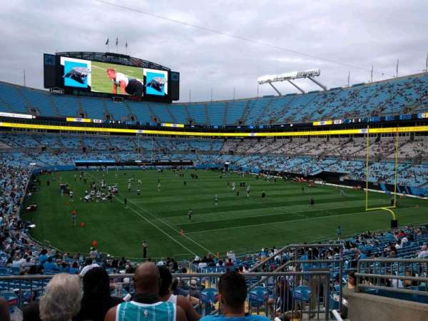 Bank of America Stadium, section: 233, row: 5, seat: 10