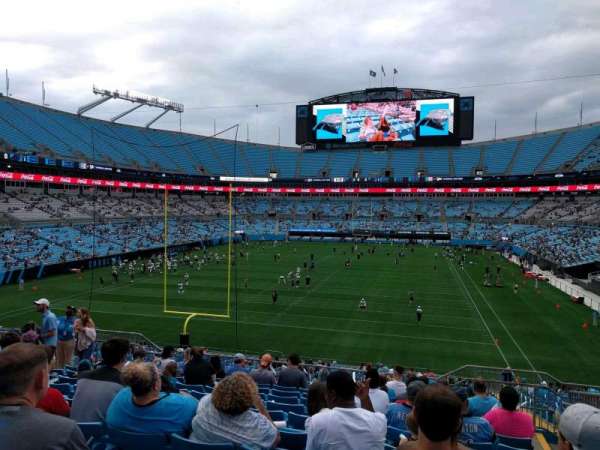 Bank of America Stadium, section: 228, row: 10, seat: 7