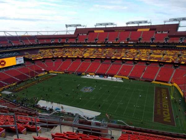 Northwest Stadium, section: 451, row: 15, seat: 21