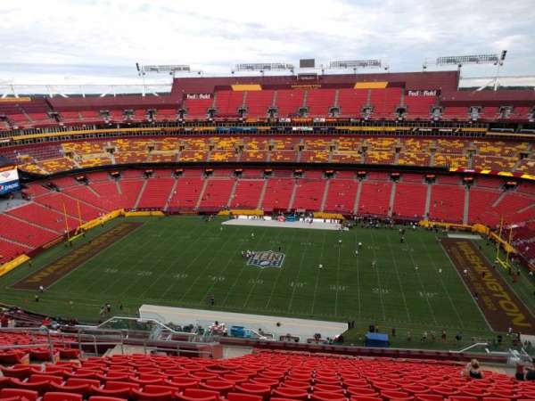 Northwest Stadium, section: 426, row: 19, seat: 17